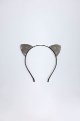 Cat Ears Headband in Black