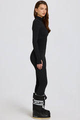 Thermal Base-Layer Jumpsuit in Black