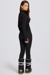 Thermal Base-Layer Jumpsuit in Black