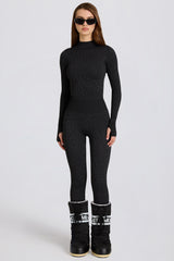 Thermal Base-Layer Leggings in Black