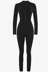 Thermal Base-Layer Jumpsuit in Black