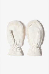 Faux-Fur Gloves in Ice