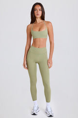 Four-Way Stretch High-Waist Leggings in Matcha