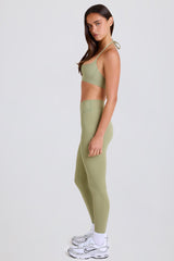 Four-Way Stretch High-Waist Leggings in Matcha