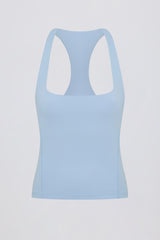 Soft Active Racerback Tank Top in Sky