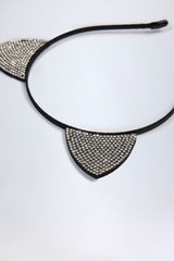 Cat Ears Headband in Black